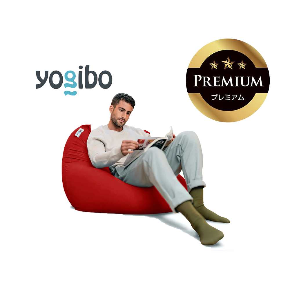 Yogibo Mini Premium（ヨギボー ミニ プレミアム）レッド【ビーズクッション ビーズ 座椅子 椅子 クッション ビーズソファー ビーズソファ 新生活 プレゼント インテリア 家具 ベッド ゲーム】