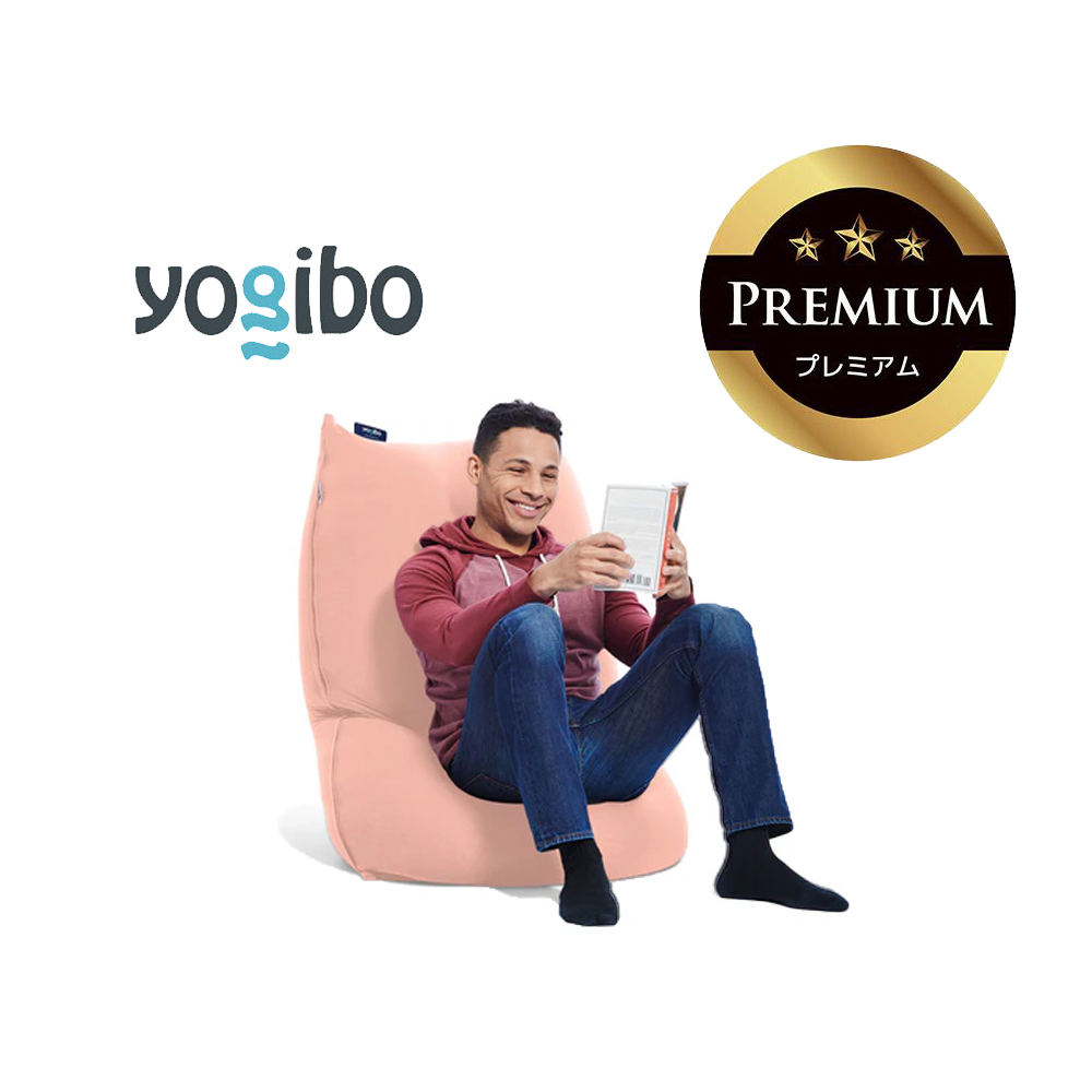 Yogibo Lite Premium（ヨギボー ライト プレミアム）フラミンゴ【ビーズクッション ビーズ 座椅子 椅子 クッション ビーズソファー ビーズソファ 新生活 プレゼント インテリア 家具 ベッド ゲーム】