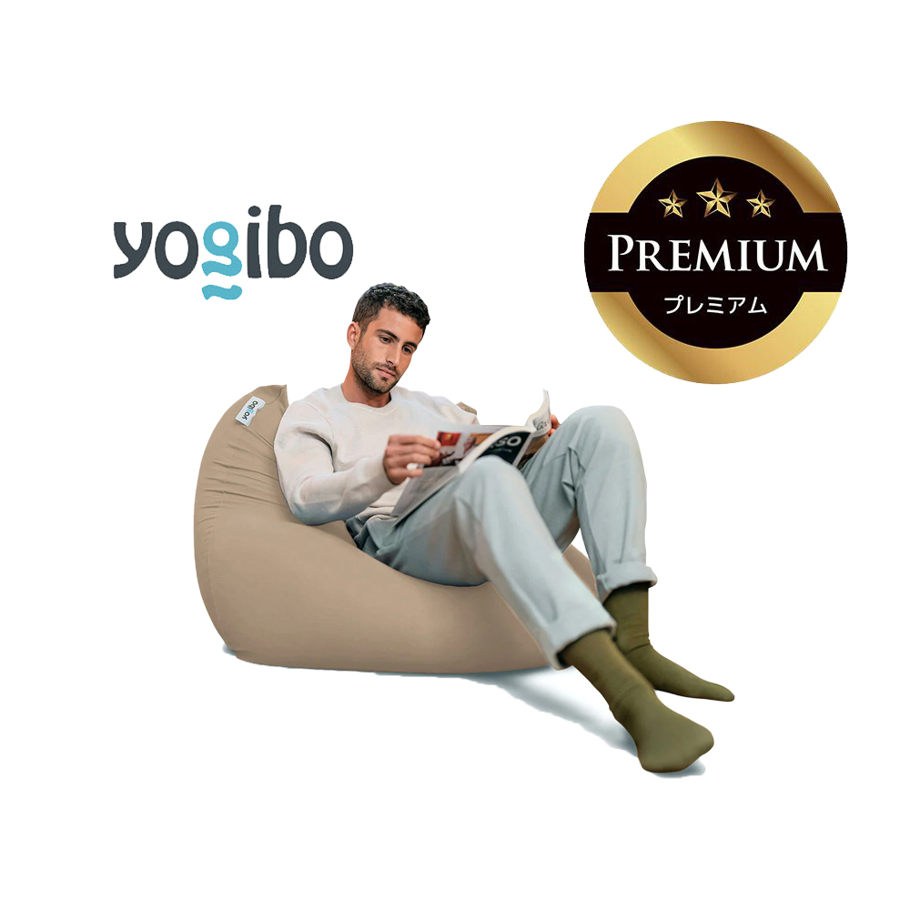 Yogibo Mini Premium（ヨギボー ミニ プレミアム）ライトグレー【ビーズクッション ビーズ 座椅子 椅子 クッション ビーズソファー ビーズソファ 新生活 プレゼント インテリア 家具 ベッド ゲーム】