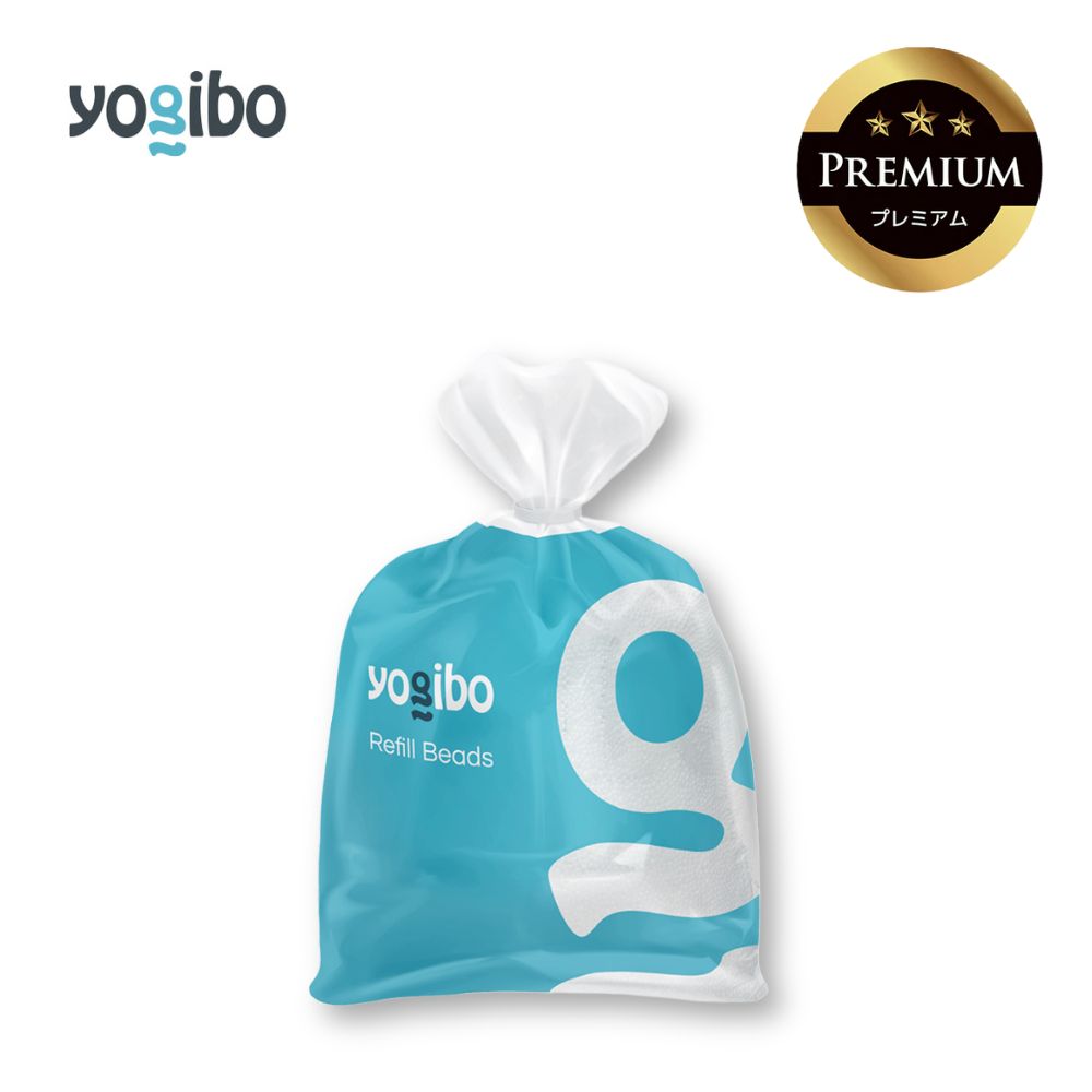 Premium補充ビーズ（750g / 44L）【Yogibo ヨギボー プレミアム ビーズクッション ビーズ 座椅子 椅子 クッション ビーズソファー ビーズソファ 新生活 プレゼント インテリア 家具 ベッド ゲーム】