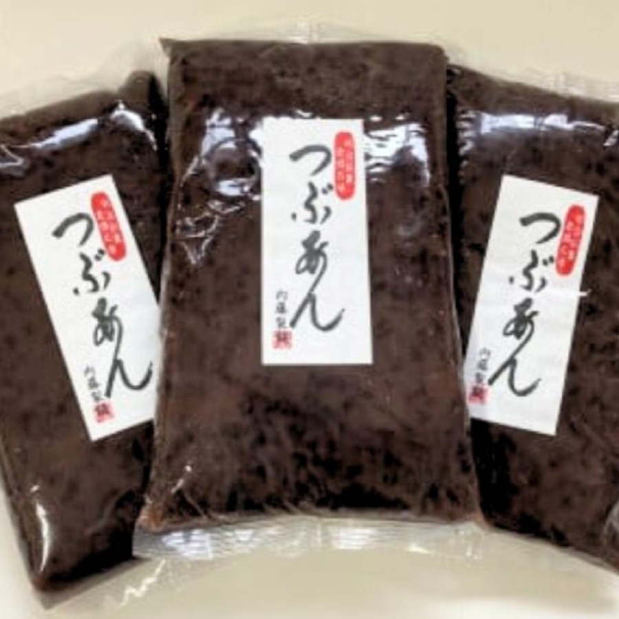 甘さひかえめ粒あんセット1kg×3