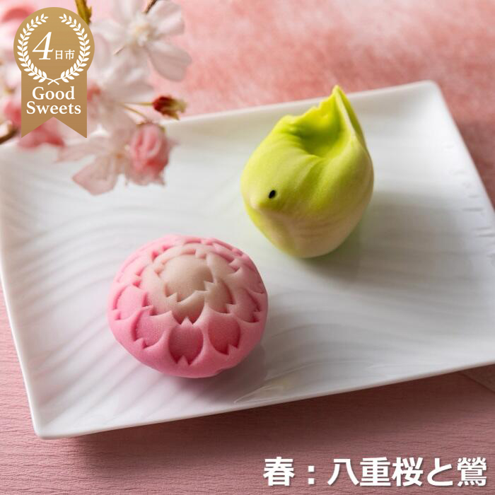 【スイーツ】ずーっと、眺めていたくなりますが、お早目にお召し上がりください。「夢菓子工房ことよ」季節の練り切り菓子 春篇10個