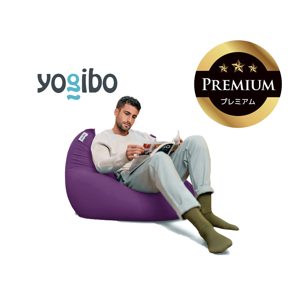 Yogibo Mini Premium（ヨギボー ミニ プレミアム）パープル【ビーズクッション ビーズ 座椅子 椅子 クッション ビーズソファー ビーズソファ 新生活 プレゼント インテリア 家具 ベッド ゲーム】