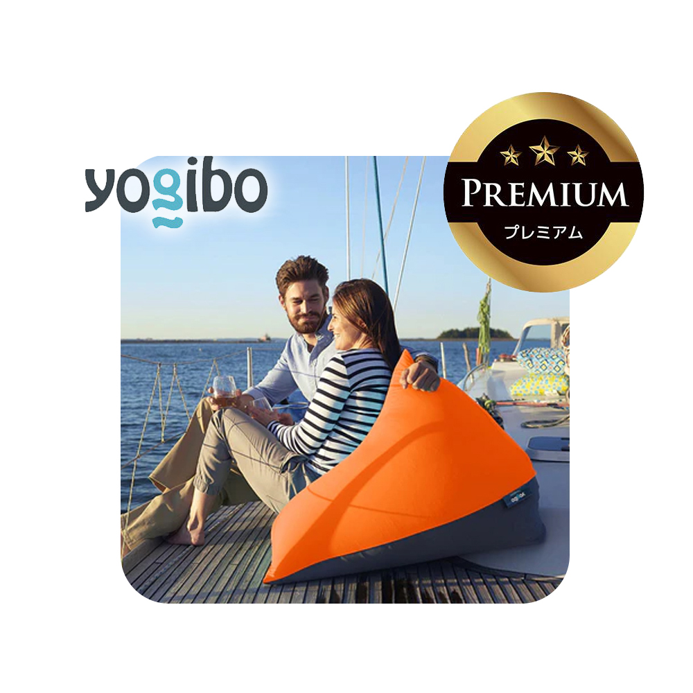 Yogibo Zoola Pyramid Premium（ヨギボー ズーラ ピラミッド プレミアム）サンシャイン【ビーズクッション ビーズ 座椅子 椅子 クッション ビーズソファー ビーズソファ 新生活 プレゼント インテリア 家具 ベッド ゲーム】