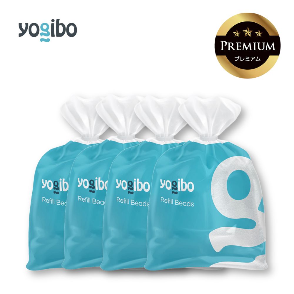 Premium補充ビーズ（3000g / 174L）【Yogibo ヨギボー プレミアム ビーズクッション ビーズ 座椅子 椅子 クッション ビーズソファー ビーズソファ 新生活 プレゼント インテリア 家具 ベッド ゲーム】