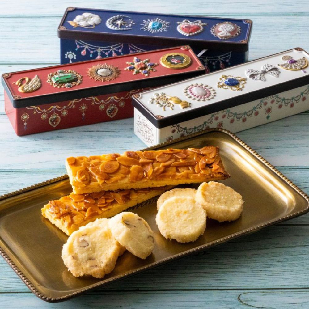 Yu-YuRiA 缶入りお菓子セット　アーモンドフロランタン　ココナッツサブレ　アーモンドサブレ　ギフト　スイーツ　母の日　父の日　バレンタイン　ホワイトデー