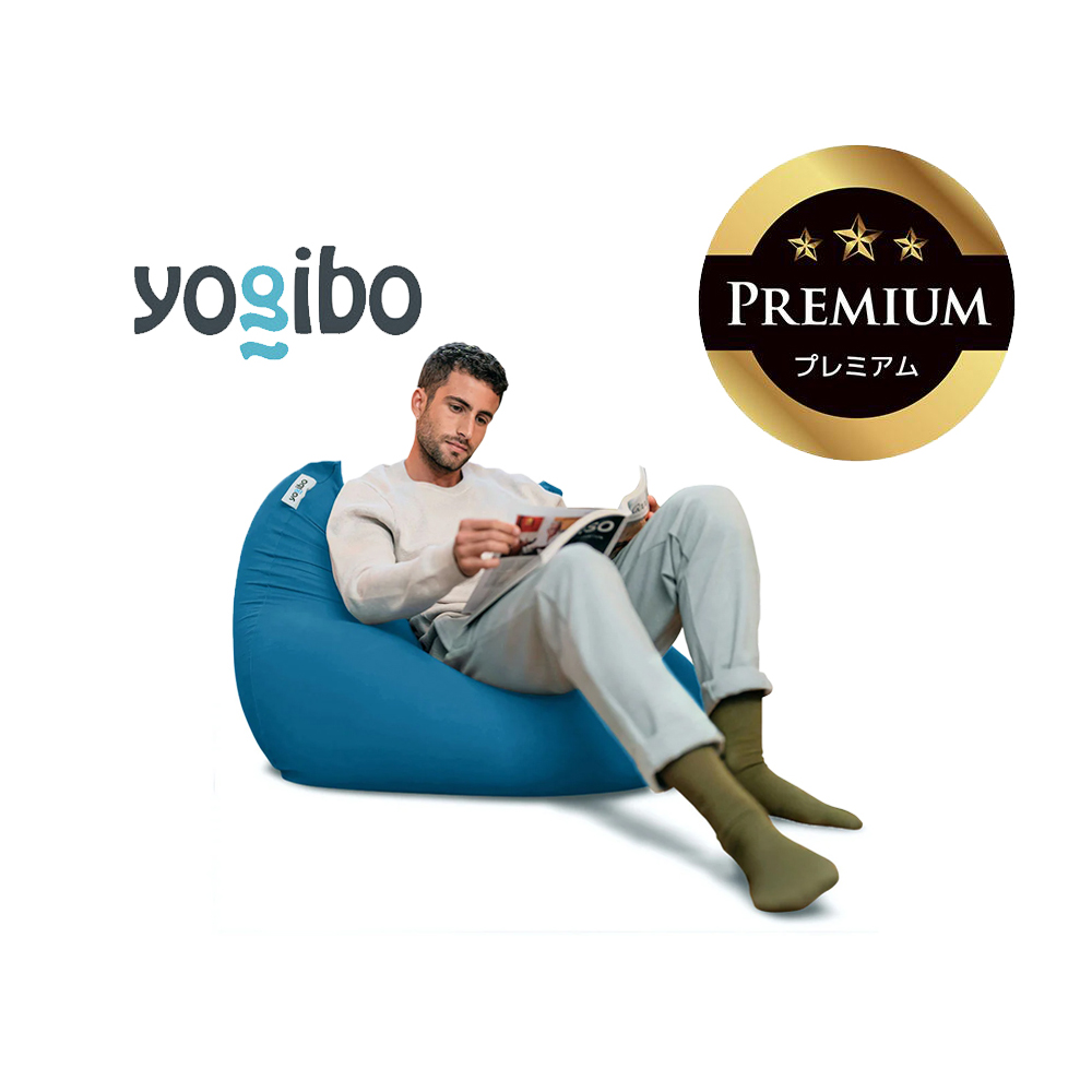 Yogibo Mini Premium（ヨギボー ミニ プレミアム）アクアブルー【ビーズクッション ビーズ 座椅子 椅子 クッション ビーズソファー ビーズソファ 新生活 プレゼント インテリア 家具 ベッド ゲーム】