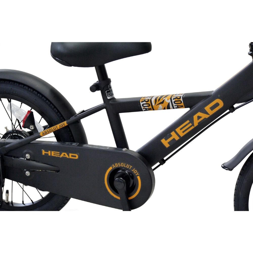 HEAD KIDS BIKE 3~6歳  マットブラック キッズ自転車 送料無料 全国配送離島含│こども 自転車 完成品 組み立て不要 プレゼント ギフト お祝い 武田産業 三重県 四日市市 ふるさと納税