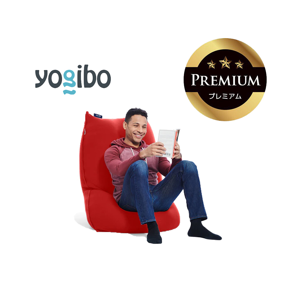 Yogibo Lite Premium（ヨギボー ライト プレミアム）レッド【ビーズクッション ビーズ 座椅子 椅子 クッション ビーズソファー ビーズソファ 新生活 プレゼント インテリア 家具 ベッド ゲーム】