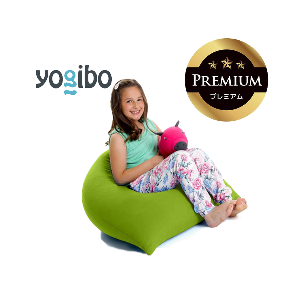 Yogibo Pyramid Premium（ヨギボー ピラミッド プレミアム）ライムグリーン【ビーズクッション ビーズ 座椅子 椅子 クッション ビーズソファー ビーズソファ 新生活 プレゼント インテリア 家具 ベッド ゲーム】