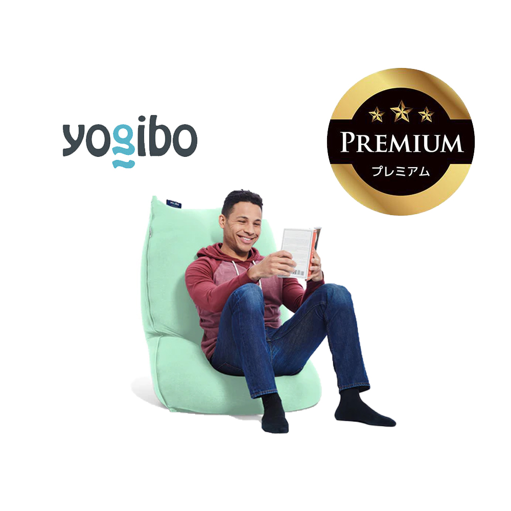 Yogibo Lite Premium（ヨギボー ライト プレミアム）ミント【ビーズクッション ビーズ 座椅子 椅子 クッション ビーズソファー ビーズソファ 新生活 プレゼント インテリア 家具 ベッド ゲーム】