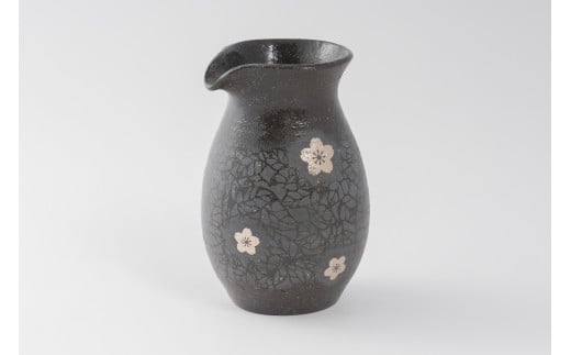 【萬古焼（ばんこやき）】醉月陶苑　桜文酒器揃