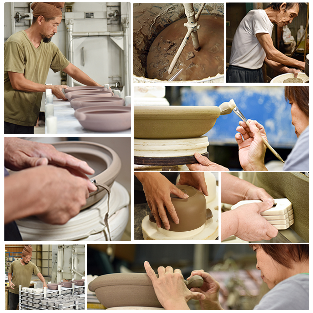 【萬古焼(ばんこやき)】Handmadeアート土鍋 弥生陶園　職人が一つ一つ丁寧に成形し焼き上げる、こだわりのおひつ　土鍋の国内生産80％のシェアを誇る伝統の萬古焼　TS-412　丸おひつ2合（黒釉）レンジで簡単 炊きたての味がよみがえる丸おひつ【鍋、おひつ、省エネ、耐久性、人気、おすすめ、ごはんがおいしい、使いやすい、時短、耐熱調理、米、ごはん、うまみ、電子レンジ】