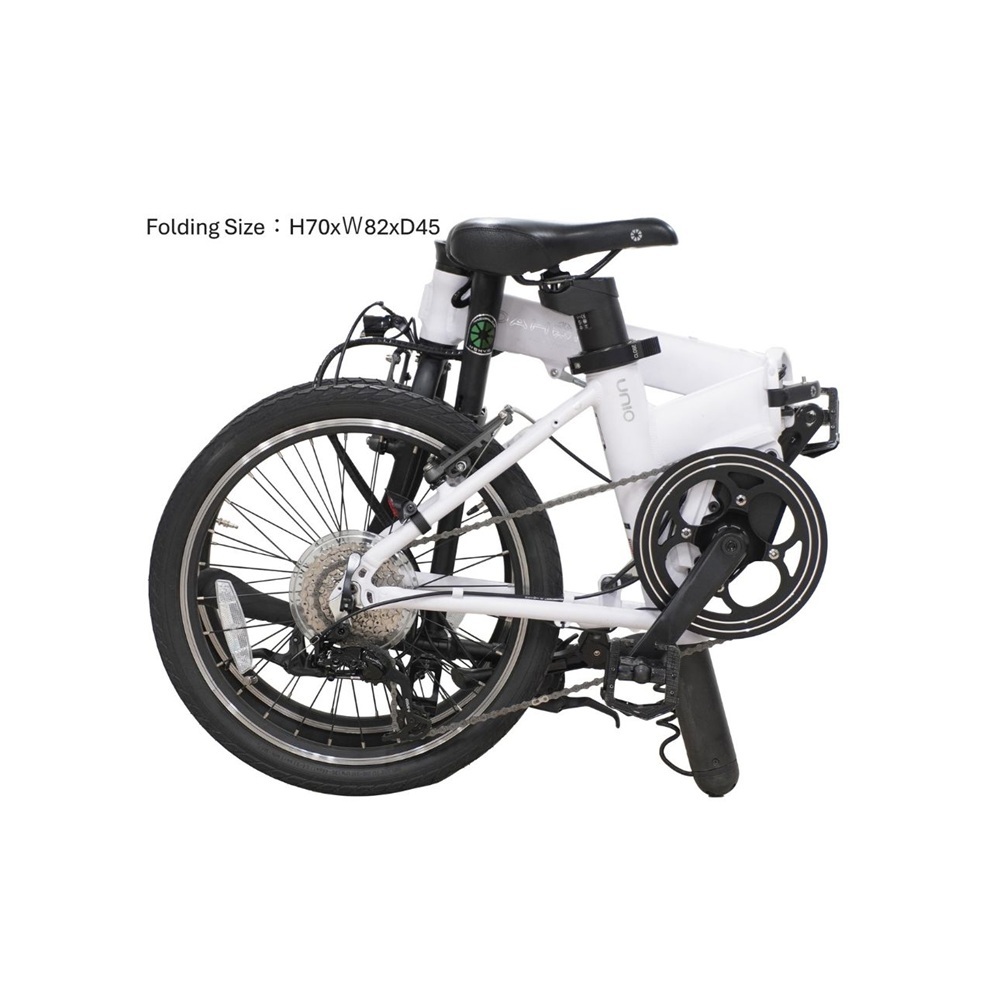 DAHON UNIO 電動アシスト折りたたみ自転車 White Lily 送料無料 全国配送離島含│e-bike 自転車 完成品 組み立て不要 通勤 通学 サイクリング 新生活 アウトドア 武田産業 三重県 四日市市 ふるさと納税