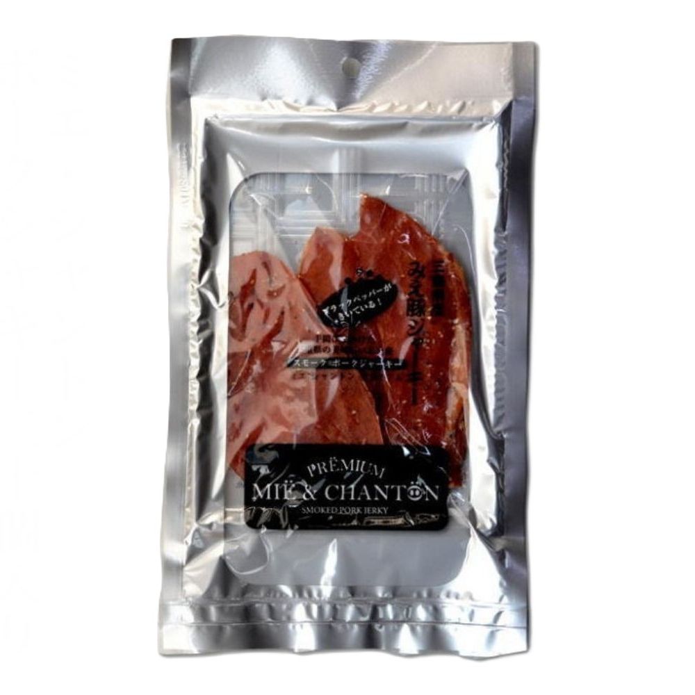 ポークジャーキーミエシャントン２０個（２０ｇ×２０）　通をうならせる薫りと旨み、ブラックペッパーが絶妙ビールやワインにぴったり