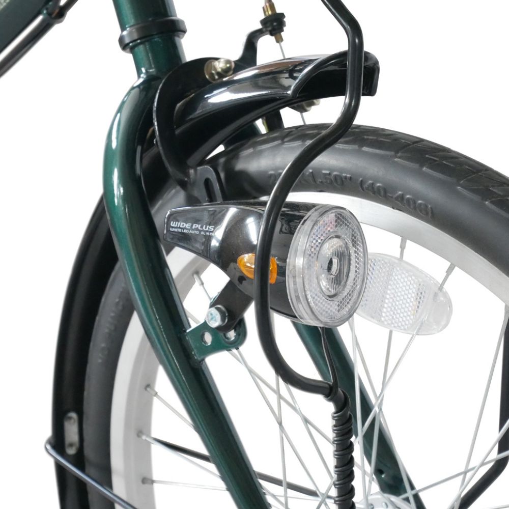 ノーパンク 折りたたみ自転車 VELETA 20インチ Black 送料無料 全国配送離島含│自転車 完成品 組み立て不要 空気入れ不要 パンクしない 通勤 通学 サイクリング 新生活 武田産業 三重県 四日市市 ふるさと納税
