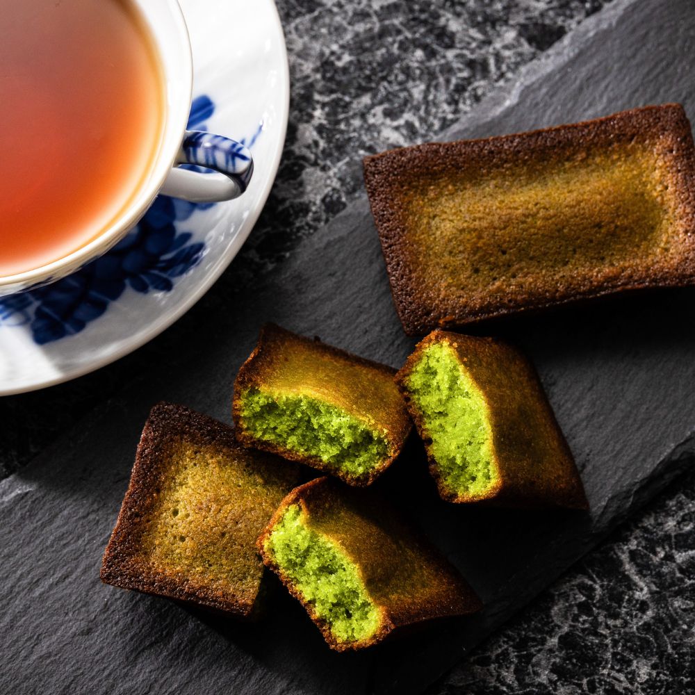 【スイーツ】Ｇ７伊勢志摩サミットで、世界の首脳たちに振る舞われました。最上級かぶせ茶を使用 「本かぶせ茶フィナンシェ10個入り」洋菓子ナポレオン