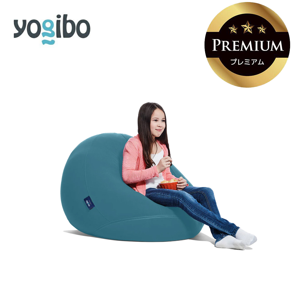 Yogibo Drop Premium ダークミント │ 送料無料 全国配送離島含 ビーズクッション カバー 洗える （ヨギボー ドロップ プレミアム）