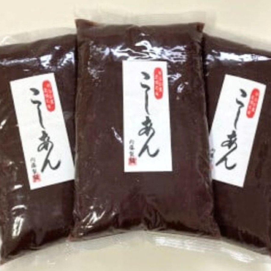 甘さひかえめこしあんセット1kg×3