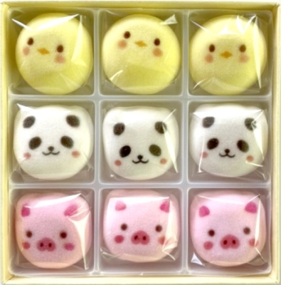 和風マシュマロ「あにまろ」4箱セット〈スイーツ お菓子 洋菓子 和菓子 マシュマロ 白あん 白餡 動物 かわいい 加工食品 ギフト 贈り物〉 56210126