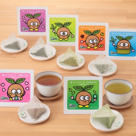 茶ッピー茶歌舞伎（ちゃかぶき）ガチャＢＯＸ〈維孝館中学校とコラボ開発〉〈ガチャ お茶 茶 宇治抹茶 抹茶 煎茶 玉露 緑茶 ほうじ茶 玄米茶 茎茶 深蒸し ティーバッグ〉 56210279
