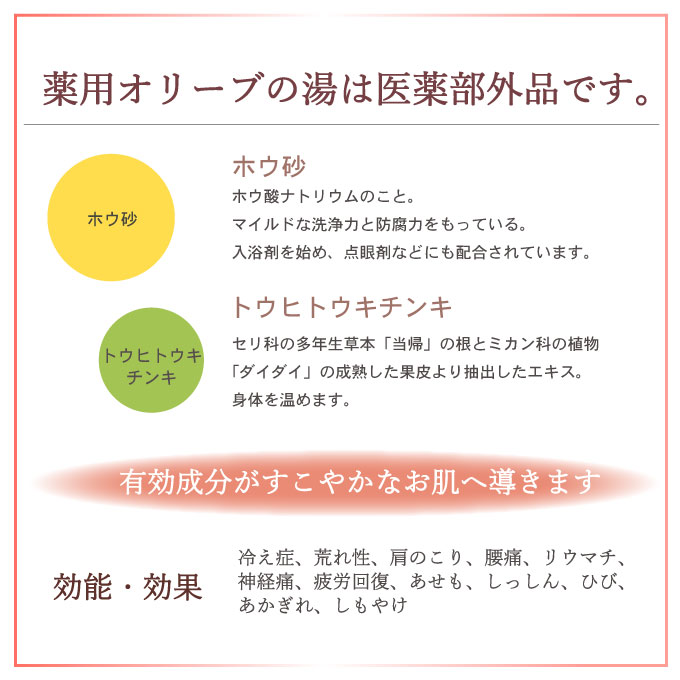 薬用オリーブの湯　＜薬用液体入浴剤＞2本セット(1本500ml）入浴剤 入浴 液体入浴剤 薬用 オリーブ 入浴剤 バス用品 バスタイム リラックス 日用品