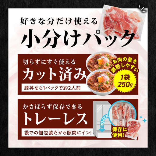 国産豚肉切り落とし5Kg(うま味加工)〔36-009〕