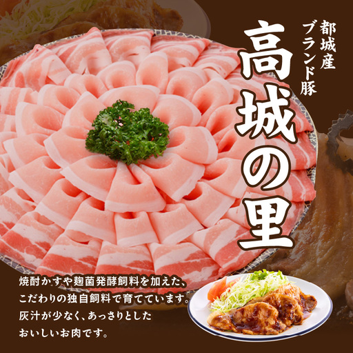 「高城の里」わくわく4.1kgセット(真空)〔84-001-4100g〕