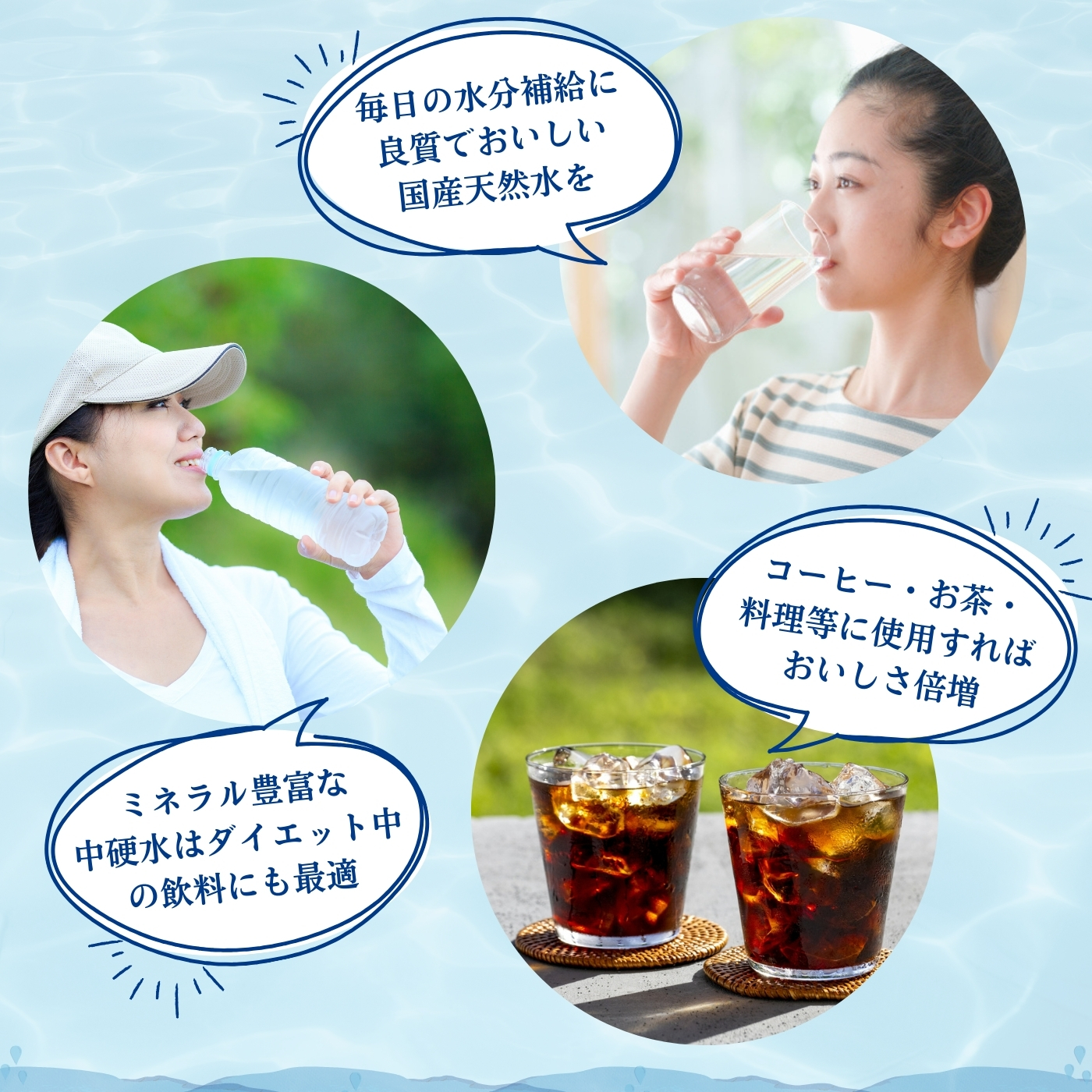 【ミネラルたっぷり天然水】ラベルのない細野の天然水 555ml×96本（4箱） 国産 ナチュラルウォーター ミネラルウォーター ラベルレス 天然水 水 555ml 中硬水 シリカ 美容 人気 ペットボトル 霧島 宮崎 長期保存