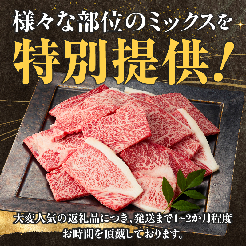 A4等級以上 宮崎牛 訳あり 焼肉 バラエティパック 1.5kg（牛肉 黒毛和牛 宮崎牛 焼肉用 訳あり 内閣総理大臣賞）