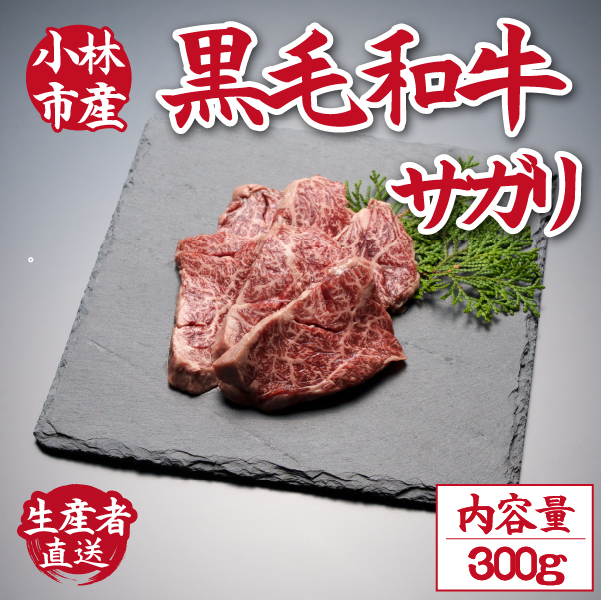 【自社農場和牛】メス指定黒毛和牛サガリ　300g（国産 黒毛和牛 牛肉 焼肉 BBQ 冷凍 送料無料）