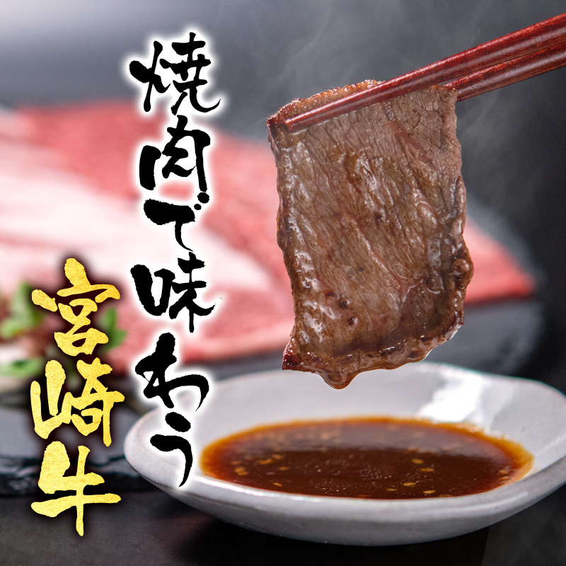 宮崎牛  肩ロースカルビ焼肉 700g（350g×2）ブランド牛 A4～A5等級 内閣総理大臣賞4連覇＜58-1a＞