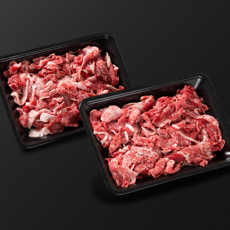 黒毛和牛「宮崎和牛 齋藤牛」切り落とし 800g 小分け400g×2パック＜5-6a＞