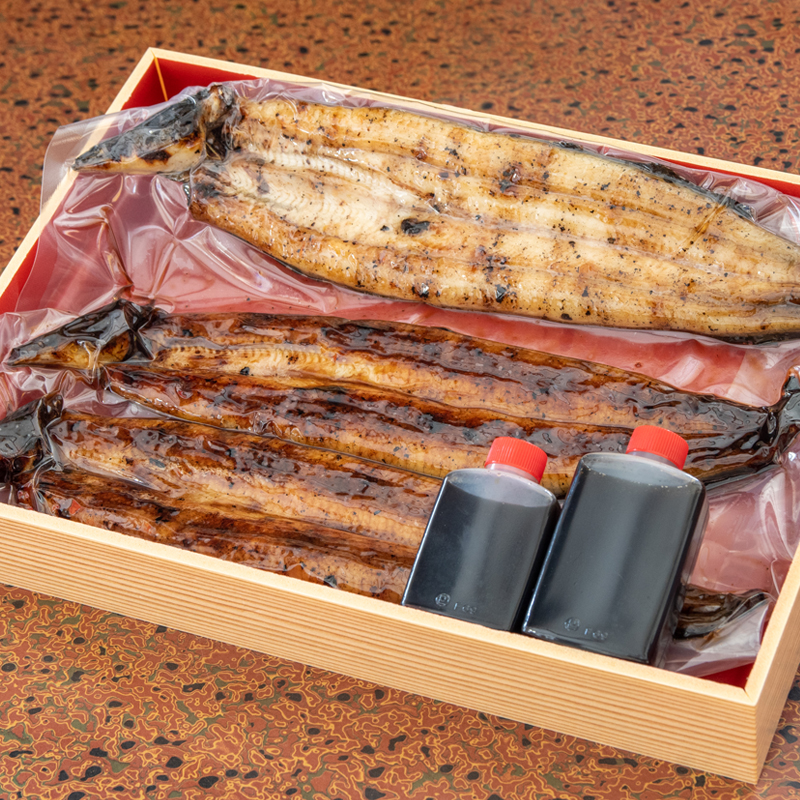 本部うなぎ屋 鰻の蒲焼2尾 白焼き1尾セット 国産うなぎ＜ 12-3a＞