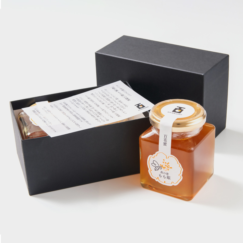 はちみつ 国産百花蜂蜜「森の蜜　もも姫」200g×2＜59-1a＞