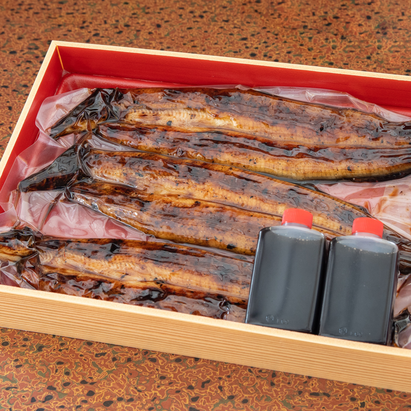 本部うなぎ屋 鰻の蒲焼３尾 国産うなぎ＜12-2a＞