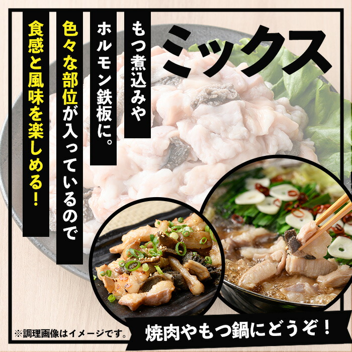 ＜2026年お中元ギフト＞黒毛和牛ミックスホルモン(計800g・400g×2P) 国産 肉 牛肉 焼き肉 焼肉 ホルモン モツ もつ 内臓 もつ鍋 ホルモン炒め 小分け 冷凍 贈答品 ギフト【バクロ】【00-030-04-R8OC】