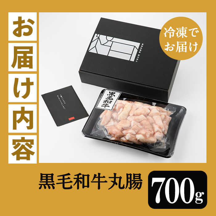 ＜2026年お中元ギフト＞鹿児島県産黒毛和牛 丸腸(約700g) 鹿児島県産 牛肉 肉 国産 牛 まるちょう ホルモン もつ鍋 鍋 モツ 内臓 焼き肉 焼肉 贈答品 ギフト【バクロ】【00-030-12-R8OC】