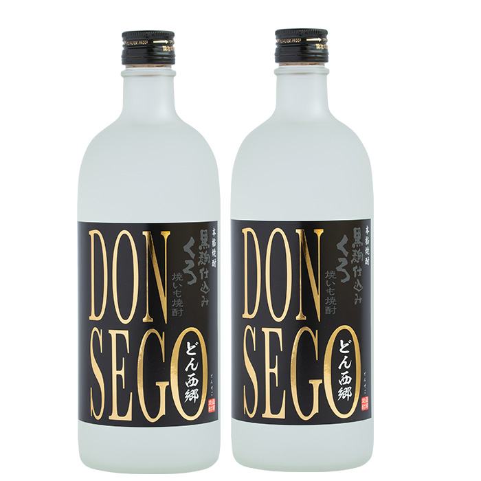 「DONSEGO」オリジナル限定焼酎(720ml×2本) 鹿児島 鹿児島特産 酒 お酒 アルコール 焼酎 お湯割り 水割り 炭酸割り ロック 晩酌 常温【夢酒店】【00-026-08-c】