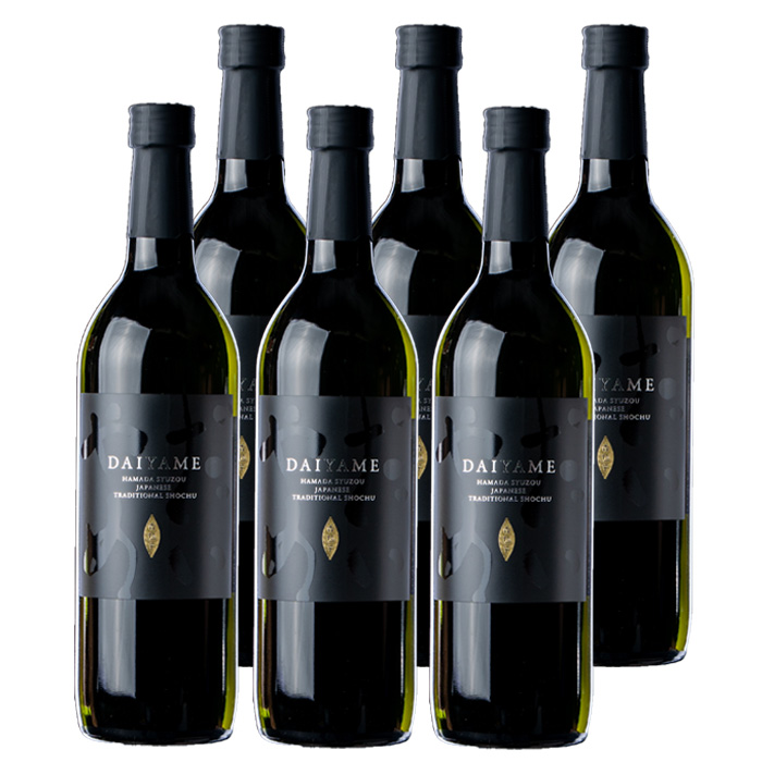 ＜定期便・全6回(毎月)＞鹿児島本格芋焼酎「だいやめ」DAIYAME(720ml×6本×6回) 鹿児島 鹿児島特産 酒 焼酎 芋焼酎 ライチ ロック 炭酸割 定期便【林酒店】【00-023-59-TK】