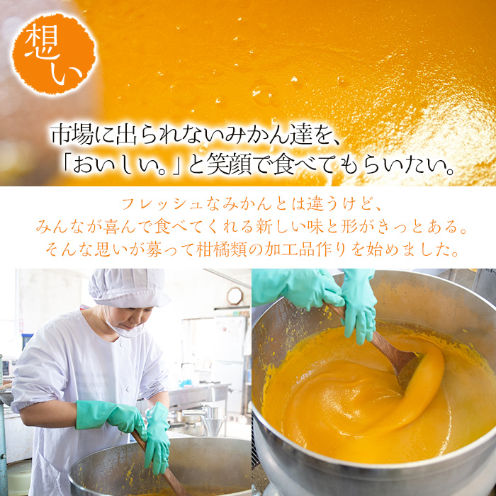 大里みかんジャム(140g×3本) ジャム 手作りジャム マーマレード 濃厚 みかん ミカン 蜜柑 フルーツ 果物 朝食 パン 鹿児島 常温 贈答 プレゼント【森の蔵農園】【00-072-01】