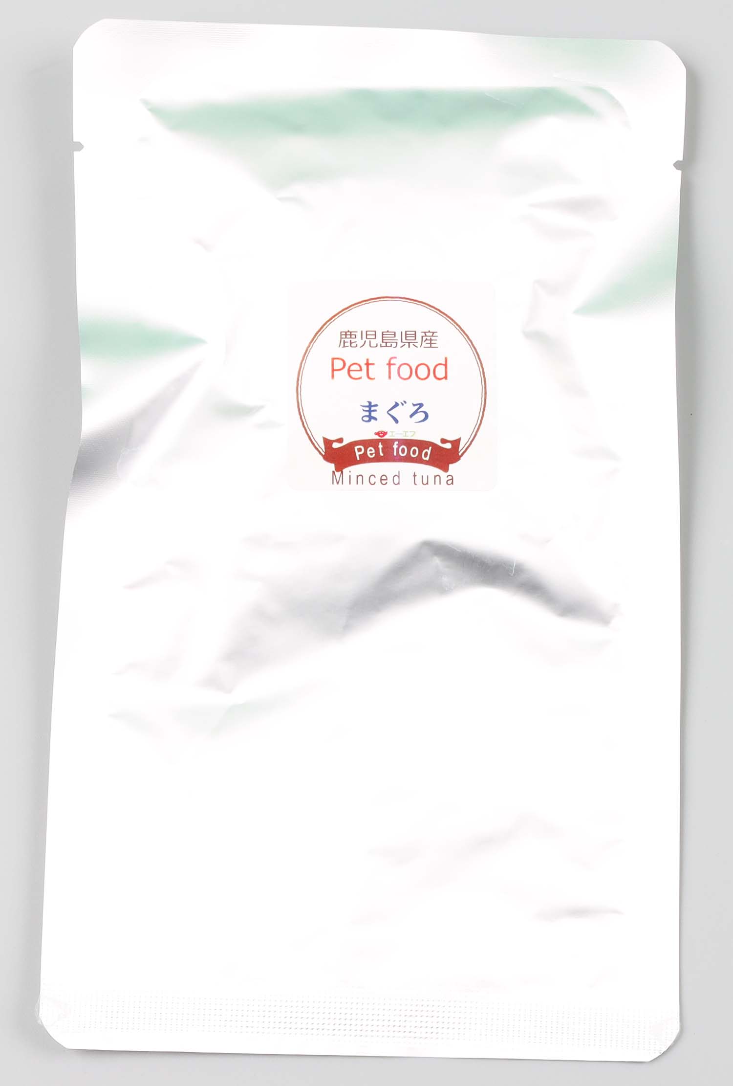 犬猫用ペットフード(80g×7袋)天然まぐろ使用！加圧殺菌済み！ペットフード えさ 餌 猫用 犬用 動物用食品 まぐろ 鮪 マグロ 骨なし ミンチ レトルト ドッグフード キャットフード 常温 ギフト 贈答【エーエフ企画】【00-057-36】