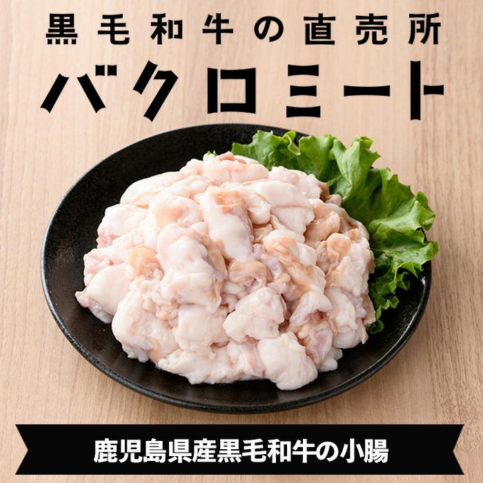 ＜2026年お中元ギフト＞鹿児島県産黒毛和牛 小腸(300g×2P・計600g) しょうちょう ホルモン もつ鍋 焼肉 鍋 焼肉用 焼き肉 バーベキュー 冷凍 牛肉 肉 もつ モツ 内臓 国産牛 モツ鍋 もつなべ 小分け 九州 国産 贈答品 ギフト【バクロ】【00-030-27-R8OC】