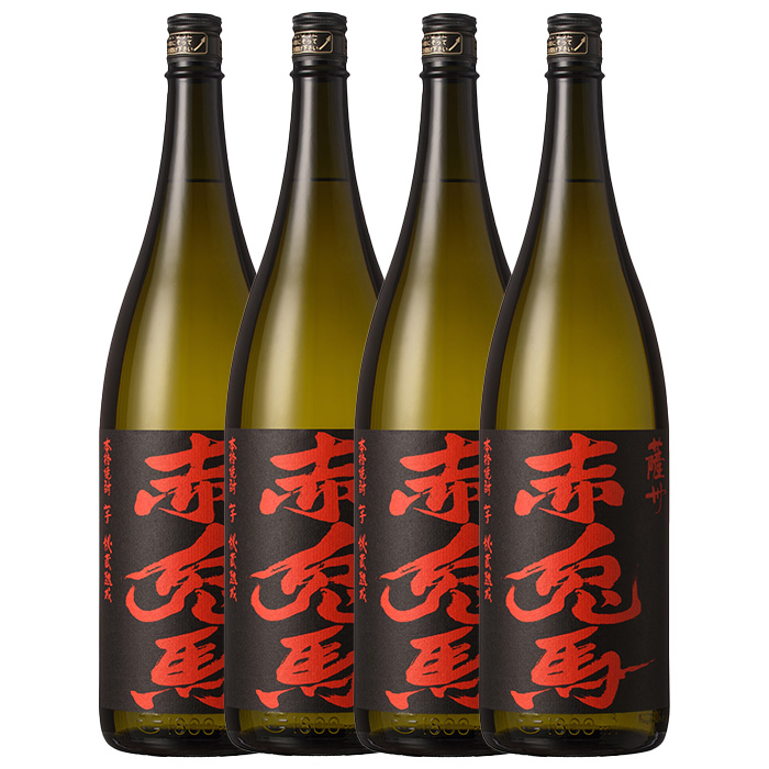 赤兎馬(1.8L×4本セット) 鹿児島 鹿児島特産 酒 焼酎 芋焼酎 セット【林酒店】【00-023-65】