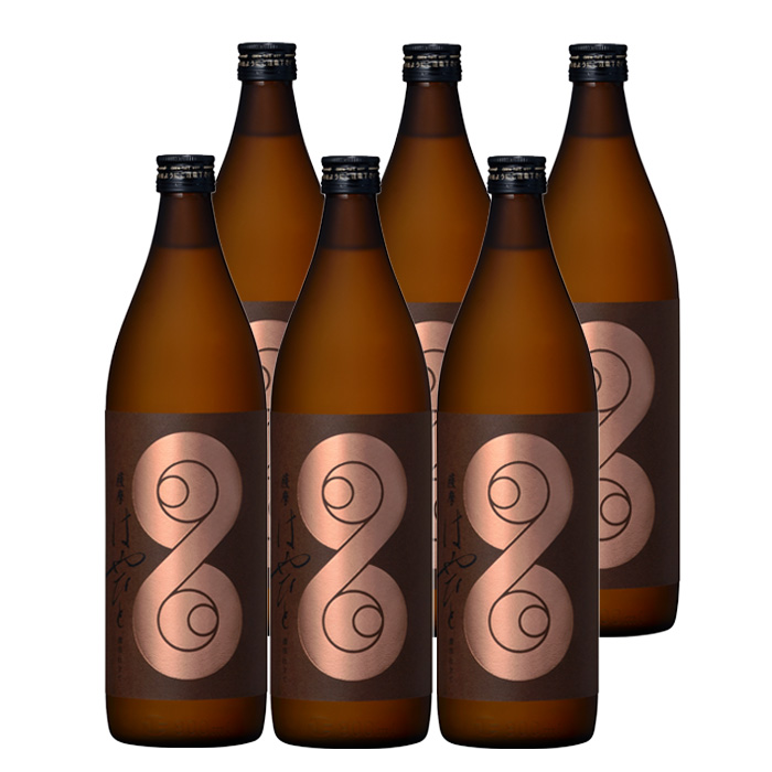 鹿児島本格芋焼酎！薩摩はやひと(900ml×6本) 鹿児島 鹿児島特産 酒 焼酎 芋焼酎 セット【林酒店】【00-023-47】