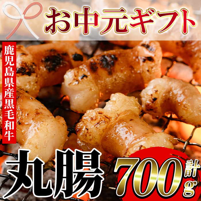 ＜2026年お中元ギフト＞鹿児島県産黒毛和牛 丸腸(約700g) 鹿児島県産 牛肉 肉 国産 牛 まるちょう ホルモン もつ鍋 鍋 モツ 内臓 焼き肉 焼肉 贈答品 ギフト【バクロ】【00-030-12-R8OC】