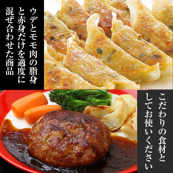 市来農芸高校産 黒豚ミンチ(計約1.2kg・200g×6パック)！ウデ モモ ウデ肉 モモ肉 国産 豚 豚肉 肉 食品 肉類 冷凍 ミンチ 九州 ミンチ肉【エーエフ企画】【00-057-15】