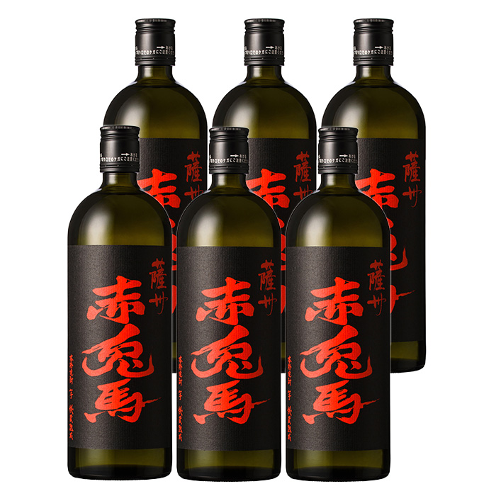 鹿児島本格芋焼酎！「赤兎馬」(720ml×6本) せきとば 鹿児島 鹿児島特産 酒 お酒 アルコール 焼酎 お湯割り 水割り 炭酸割り ロック 晩酌 常温【夢酒店】【00-026-11】