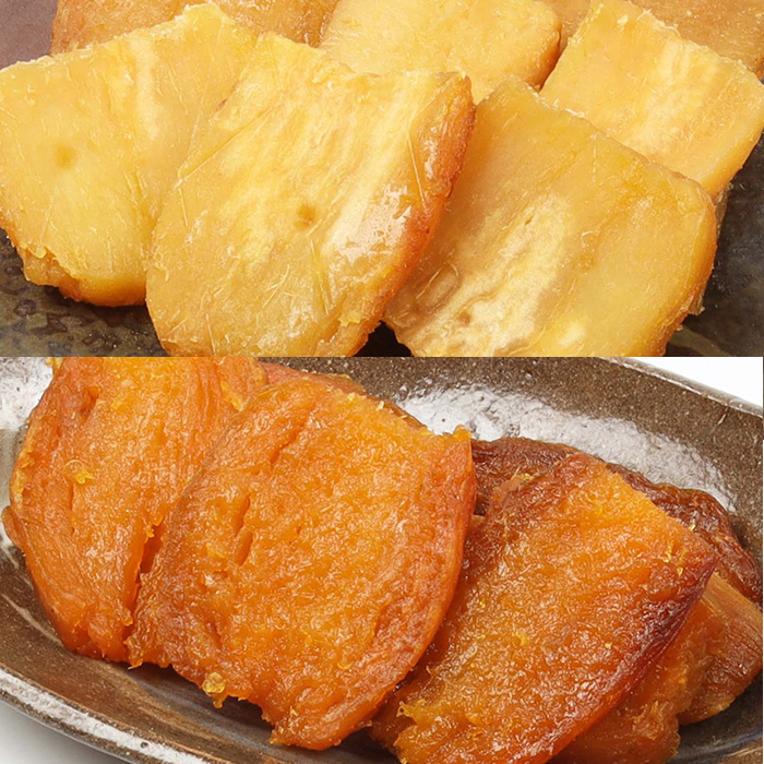 鹿児島県産！焼き干し芋セット(2種・合計7袋)！ 焼芋 焼き芋 干し芋 やきいも 干しいも さつまいも さつま芋 紅はるか 安納芋 熟成 野菜 お菓子 スイーツ おかし サツマイモ 薩摩芋 【おいもハウス】【00-098-03-120】