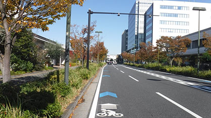 自転車通行空間の整備のために